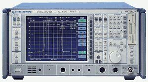 Použitý analyzátor signálu Rohde & Schwarz FSIQ26